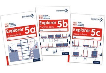 Numicon: Number, Pattern and Calculating 5 Explorer Progress Books ABC (Mixed pack) 1