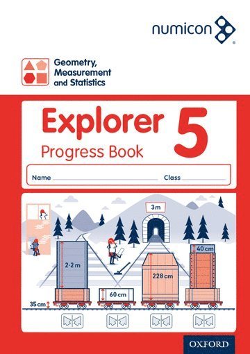 Andrew Jeffrey - Numicon: Geometry Measurement and Statistics 5 Explorer Progress Book, Häftad