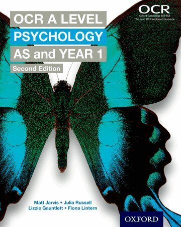 Matt Jarvis, Julia Russell, Lizzie Gauntlett, Fiona Lintern - OCR A Level Psychology AS and Year 1, Häftad