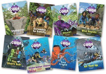 bokomslag Project X Code: Jungle Trail & Shark Dive Pack of 8
