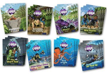 bokomslag Project X Code: Jungle Trail & Shark Dive Class Pack of 24