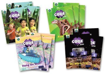 Project X CODE Extra: Yellow Book Band, Oxford Level 3: Bugtastic and Galactic Orbit , Class pack of 12 1