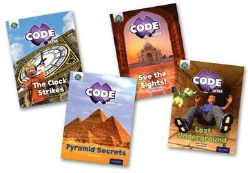 Project X CODE Extra: Purple Book Band, Oxford Level 8: Wonders of the World and Pyramid Peril, Mixed Pack of 4 1