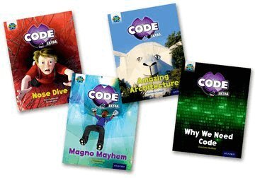 Elen Caldecott, Charlotte Guillain - Project X CODE Extra: Gold Book Band, Oxford Level 9: Marvel Towers and CODE Control, Mixed Pack of 4, Häftad