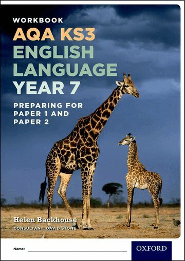Helen Backhouse, David Stone - AQA KS3 English Language: Year 7 Test Workbook Pack of 15, Häftad