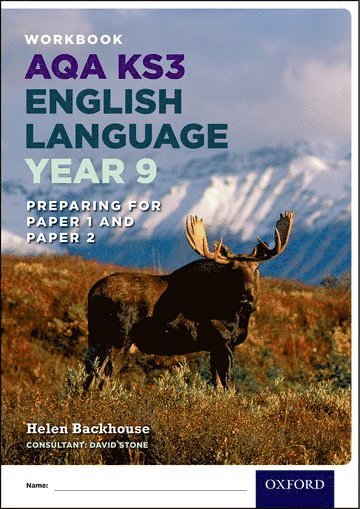 bokomslag AQA KS3 English Language: Key Stage 3: Year 9 test workbook