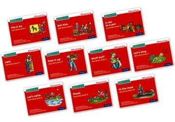 Gill Munton - Read Write Inc. Phonics: Red Ditty books (Mixed Pack of 10), Häftad