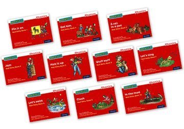 Read Write Inc. Phonics: Red Ditty books (Mixed Pack of 10) 1
