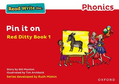 Gill Munton - Read Write Inc. Phonics: Pin It On (Red Ditty Book 1), Häftad