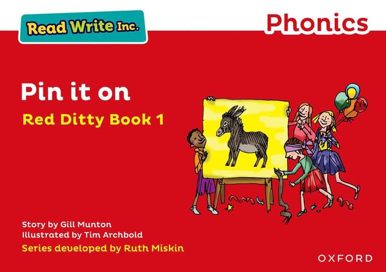 Gill Munton - Read Write Inc. Phonics: Pin It On (Red Ditty Book 1), Häftad