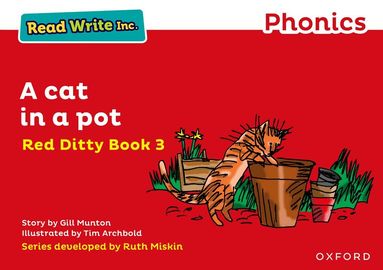 Gill Munton - Read Write Inc. Phonics: A Cat in a Pot (Red Ditty Book 3), Häftad