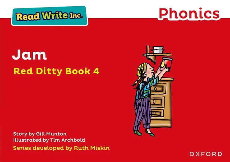 Gill Munton - Read Write Inc. Phonics: Jam (Red Ditty Book 4), Häftad