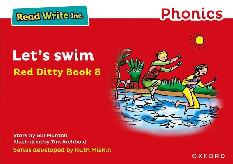 Gill Munton - Read Write Inc. Phonics: Let's Swim (Red Ditty Book 8), Häftad
