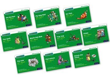 bokomslag Read Write Inc. Phonics: Green Set 1 Core Storybooks (Mixed Pack of 10)
