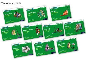 Gill Munton - Read Write Inc. Phonics: Green Set 1 Core Storybooks (Pack of 100), Häftad
