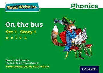 Gill Munton - Read Write Inc. Phonics: On The Bus (Green Set 1 Storybook 1), Häftad
