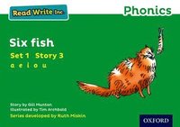 bokomslag Read Write Inc. Phonics: Six Fish (Green Set 1 Storybook 3)