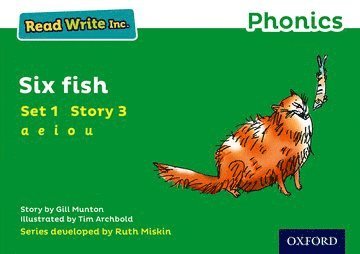 bokomslag Read Write Inc. Phonics: Six Fish (Green Set 1 Storybook 3)