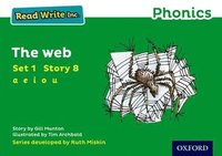 bokomslag Read Write Inc. Phonics: 8 The Web (Green Set 1 Storybook)