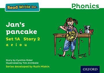 Read Write Inc. Phonics: Jan's pancake (Green Set 1A Storybook 2) 1