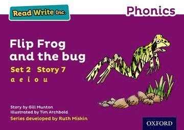 bokomslag Read Write Inc. Phonics: Flip Frog and the Bug (Purple Set 2 Storybook 7)