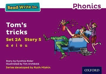 Read Write Inc. Phonics: Tom's tricks (Purple Set 2A Storybook 5) 1