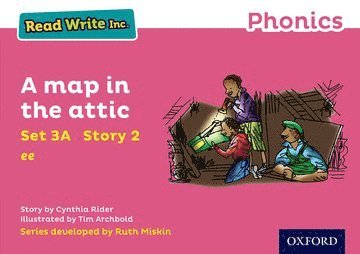 Cynthia Rider - Read Write Inc. Phonics: The map in the attic (Pink Set 3A Storybook 2), Häftad
