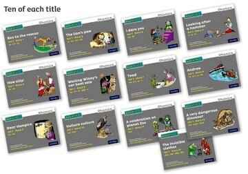 Gill Munton - Read Write Inc. Phonics: Grey Set 7 Core Storybooks (Pack of 130), Häftad