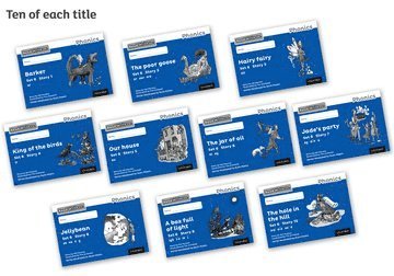 bokomslag Read Write Inc. Phonics: Blue Set 6 Core Black & White Storybooks (Pack of 100)