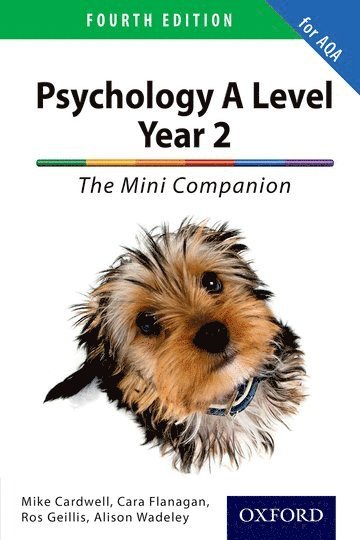 Mike Cardwell, Rosalind Geillis, Rachel Moody, Alison Wadeley - The Complete Companions for AQA: AQA Psychology A Level: Year 2 Mini Companion, Häftad