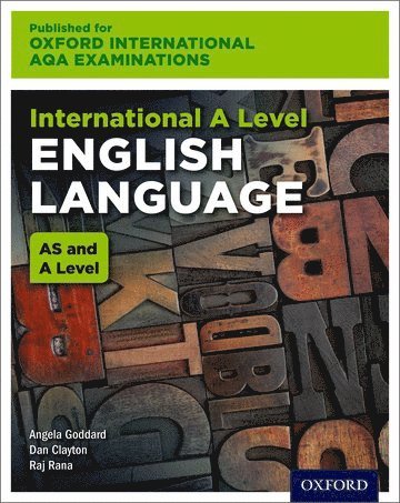 bokomslag Oxford International AQA Examinations: International A Level English Language