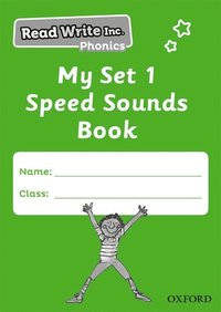 bokomslag Read Write Inc. Phonics: My Set 1 Speed Sounds Book (Pack of 5)