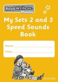bokomslag Read Write Inc. Phonics: My Sets 2 and 3 Speed Sounds Book (Pack of 5)