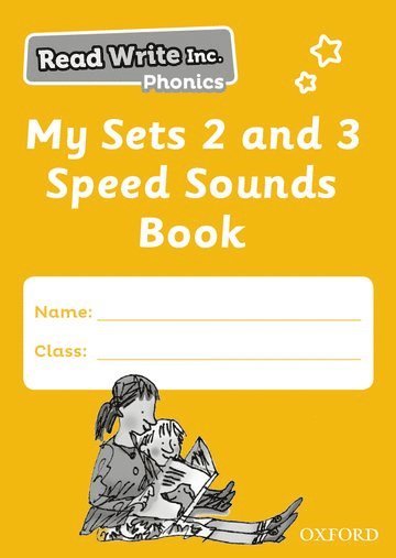 Ruth Miskin - Read Write Inc. Phonics: My Sets 2 and 3 Speed Sounds Book (Pack of 5), Häftad