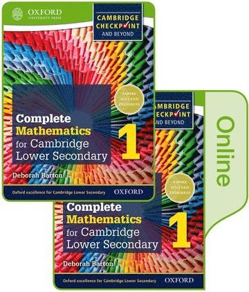 Deborah Barton - Complete Mathematics for Cambridge Secondary 1 Book 1: Print and Online Student Book [With eBook], Häftad