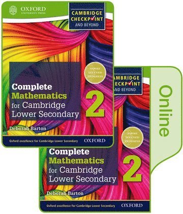 Deborah Barton - Complete Mathematics for Cambridge Lower Secondary Book 2: Print and Online Student Book [With eBook], Häftad