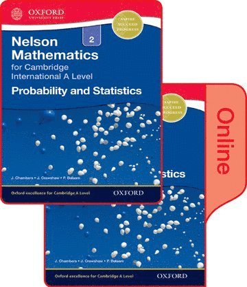 Nelson Probability and Statistics 2 for Cambridge International A Level Print and Online Student Book 1