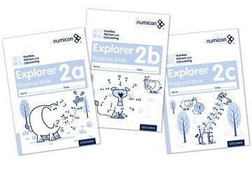 Numicon: Number, Pattern and Calculating 2 Explorer Progress Books ABC (Mixed pack) 1