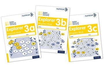 bokomslag Numicon: Number, Pattern and Calculating 3 Explorer Progress Books ABC (Mixed pack)