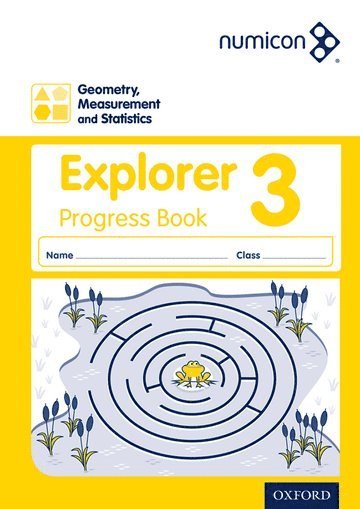 Numicon: Geometry, Measurement and Statistics 3 Explorer Progress Book 1