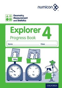 bokomslag Numicon: Geometry, Measurement and Statistics 4 Explorer Progress Book