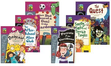 Jonny Zucker, Damian Harvey, Steve Barlow, Steve Skidmore, Seb Burnett - Oxford Reading Tree TreeTops Chucklers: Oxford Level 10-11: Pack of 6, Häftad