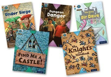 bokomslag Project X Origins: Brown Book Band, Oxford Level 9: Knights and Castles: Mixed Pack of 5