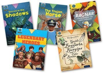 bokomslag Project X Origins: Grey Book Band, Oxford Level 12: Myths and Legends: Mixed Pack of 5