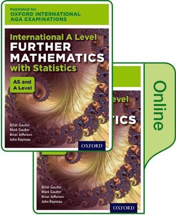 bokomslag OxfordAQA International A-level Further Mathematics with Statistics (9665)