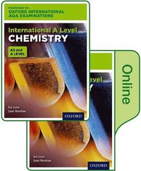 bokomslag Oxford International AQA Examinations: International A Level Chemistry: Print and Online Textbook Pack