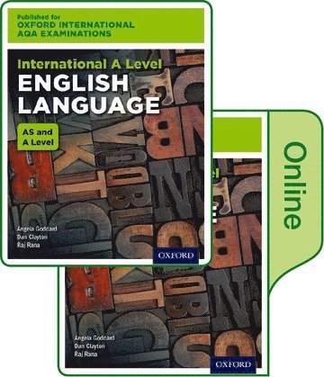 bokomslag OxfordAQA International A-level English Language (9670)