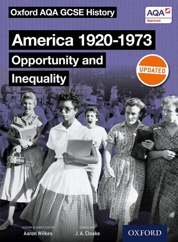 Aaron Wilkes - Oxford AQA GCSE History: America 1920-1973: Opportunity and Inequality Student Book, Häftad