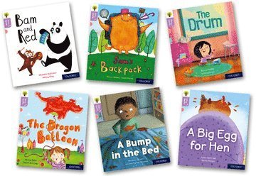 bokomslag Oxford Reading Tree Story Sparks: Oxford Level 1+: Mixed Pack of 6