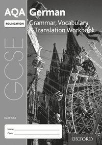 bokomslag AQA GCSE German Foundation Grammar, Vocabulary & Translation Workbook for the 2016 specification (Pack of 8)